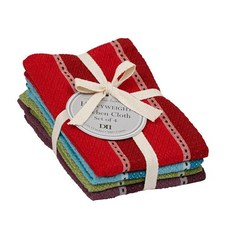 DESIGN IMPORTS 洗碗布 4 入, 4件, 開胃小菜