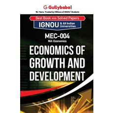 (英文圖書) MEC-04 Economics of Growth and Development 平裝版, Gullybaba Publishing House ..., 英文