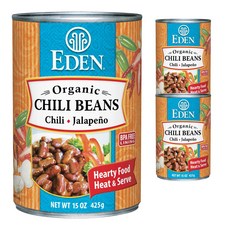 EDEN 墨西哥辣椒豆, 3罐, 425g