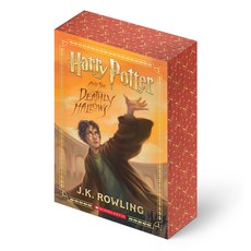 (英文圖書)Harry Potter and the Deathly Hallows (Stenciled Edges) (Harry Potter Book 7) 平裝版, Scholastic Inc., 英文