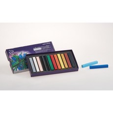 雄獅 SIMBALION HP-12 12色硬式粉彩條組，色彩鮮明，疊色容易，適合初學者與專業人士, 12