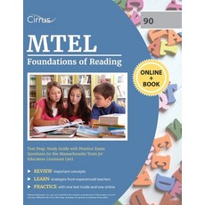(英文圖書) MTEL Foundations of Reading Test Prep: Study Guide with Practice Exam Questions for the Massa... 平裝版, Cirrus Test Prep, 英文