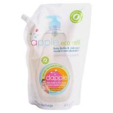 嬰兒奶瓶清潔劑和洗碗精補充包 薰衣草香, 1包, 1.006L