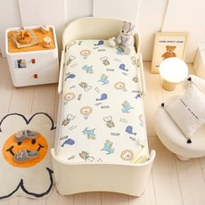 兒童荳荳床單+床墊, 動物派對, 1個