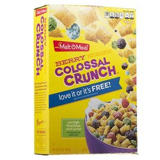 MaltOMeal Colossal Crunch綜合香脆麥片 莓果口味, 1盒, 396g
