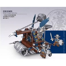 迪庫 三國小俠系列積木, 巨輪攻城車