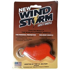 Wind Storm 安全口哨, 1個, 橘子
