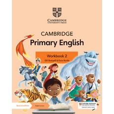 (英文圖書) Cambridge Primary English Workbook 2 with Digital Access (1 Year) 平裝版, Cambridge University Press, 英文