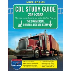(英文圖書) CDL Study Guide 2021-2022: The most comprehensive and up-to-date Test prep for the Commercial... 平裝版, Amplitudo Ltd, 英文