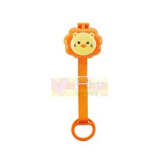 小獅王辛巴 防塵奶嘴鏈, 經典款_橘