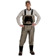 WATERFOWL WADING SYSTEMS 男式 Breastable Stalking 涉水潛水服, 灰褐色