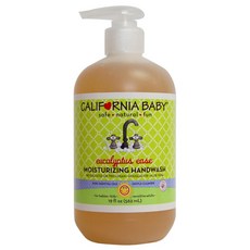 CALIFORNIA BABY 加州寶寶 孩童保濕洗手乳 尤加利樹香, 562ml, 1瓶, Eucalyptus Ease