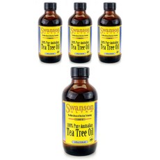 SWANSON 斯旺森 澳洲茶樹精油, 4個, 118ml