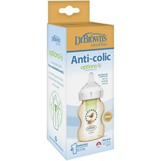 DrBrown's Options+ PPSU防脹氣奶瓶, 1個, 150ml, 鳥