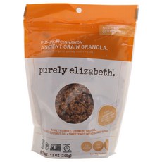 Purely Elizabeth 無麩質肉桂南瓜綜合麥片, 1包, 340g