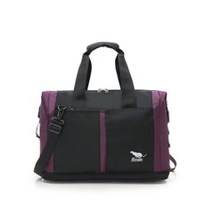 Cougar 大容量行李袋 多功能運動健身包 旅行收納袋 男女適用, 紫色邊, 紫色邊, 1個