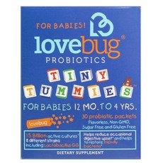 Lovebug Probiotics 益生菌, 1盒, 1.5g*30顆