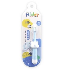 刷樂 Kiddy 兒童牙刷 小松鼠 (粉藍．粉紅) 2歲以上 柔軟刷毛 台灣製造
