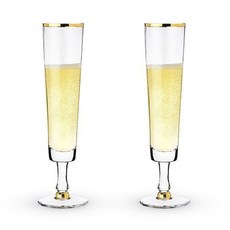 TWINE 婚禮香檳長笛杯, 2入, 236.6ml