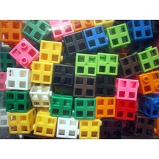 USL 10色2公分連接方塊 (100PCS) 數學教具 索瑪立方塊, 2個