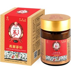 德安堂 6年根高麗蔘粉 70g/罐 x2