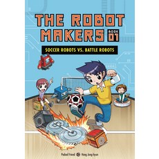 (英文圖書)Soccer Robots vs. Battle Robots: Book 1 Library Binding, Graphic Universe (Tm), 英文, 圖書館裝訂