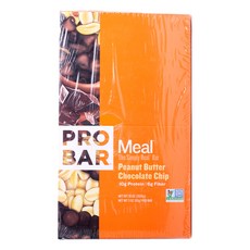 PRO BAR Meal營養棒, 85g, 12份, Peanut Butter Chocolate Chip