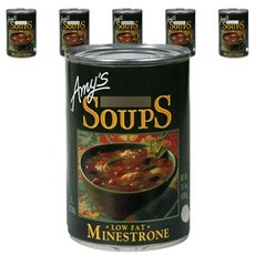 Amy's 低脂義大利雜菜湯罐頭, 6罐, 400g