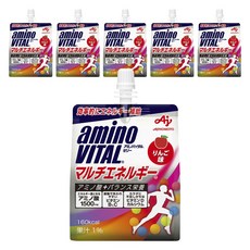 AJINOMOTO 味之素 aminoVITAL 胺基酸能量凍 蘋果口味, 6個