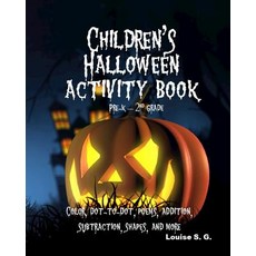 (英文圖書)Children's Halloween Activity Book: Pre-K through 2nd grade 平裝版, Createspace Independent Pub..., 英文