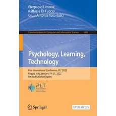 (英文圖書) Psychology Learning Technology: First International Conference PLT 2022 Foggia Italy Ja... 平裝版, Springer, 英文