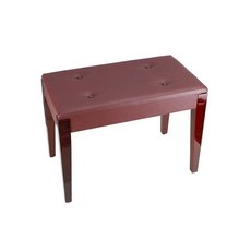 KAWAI 河合鋼琴 鋼琴連彈椅 雙人鋼琴椅 演奏椅 皮面琴凳, 棕色, 1個