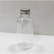 anny.94 50ml透明橢圓鋁蓋瓶5支一組 - 小巧便攜，適用於酒精、精油分裝