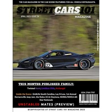 (英文圖書) Street Cars 101 Magazine- April 2023 Issue 24 平裝版, Lulu.com, 英文