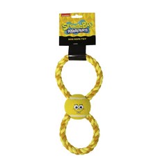 Buckle-Down 網球小狗繩索玩具, 1組, Spongebob