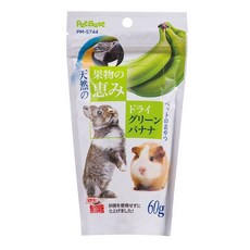 Canary 鼠兔果乾零嘴 津輕未熟香蕉片 PM-S744, 60g, 1個