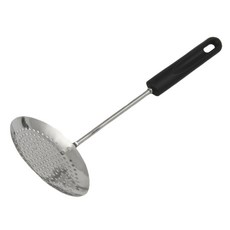 Chef Craft 不鏽鋼網勺, 1個, 黑色