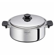 VitaCraft Hexa Ply雙耳鍋 5.5L, 1個, 銀, 25.5cm