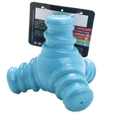 CHOMPER 橡膠寵物犬玩具, 1個, 藍色