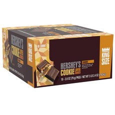 HERSHEY'S 好時 餅乾層脆焦糖特大號, 18個, 79g