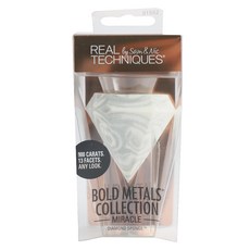 Real Techniques Bold Metal Collection 奇蹟鑽石海綿, 1個, 白色的