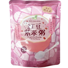 池上鄉農會 紅豆紫米粥 補充元氣 方便即食 無添加防腐劑, 260g, 1個