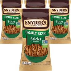 Snyder's 椒鹽捲餅棒, 4包, 454g