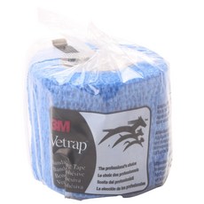 3M 防水寵物繃帶 藍色, 1個