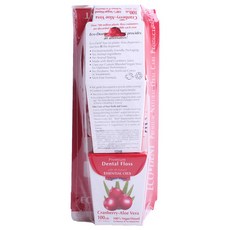 ECODENT 素食牙線 蔓越莓蘆薈 91.44m, 6入