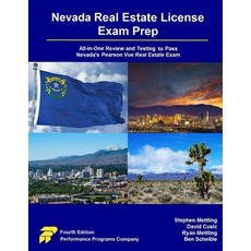 (英文圖書) Nevada Real Estate License Exam Prep: All-in-One Review and Testing to Pass Nevada's Pearson ... 平裝版, Performance Programs Compan..., 英文