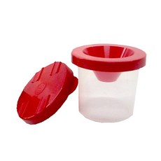 USL遊思樂 防溢出水彩洗筆杯 / 防溢出水彩容器(1pcs) / 袋, 詳見包裝, 紅、黃、藍、綠、白、桔、紫、咖啡、黑、藍綠10色，顏色隨機出貨