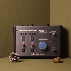 Solid State Logic SSL 2 2輸入/4輸出 USB 錄音介面，專業錄音品質，清晰音質呈現, 詳見包裝