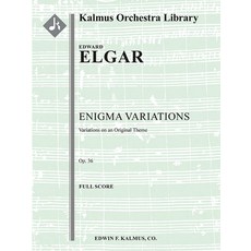 (英文圖書) Enigma Variations -- Variations on an Original Theme Op. 36: Conductor Score 平裝版, Alfred Music, 英文
