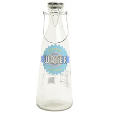 ARTLAND Upcycle 瓶擺動夾蓋冰箱水瓶, 1.1L, 水藍